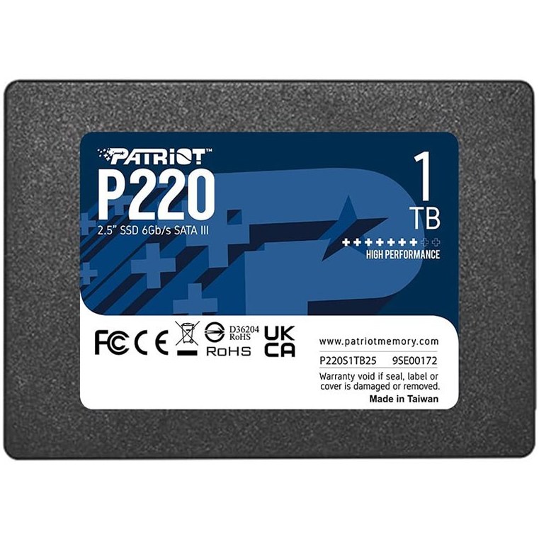 اس اس دی اینترنال پتریوت مدل P220 ظرفیت یک ترابایت